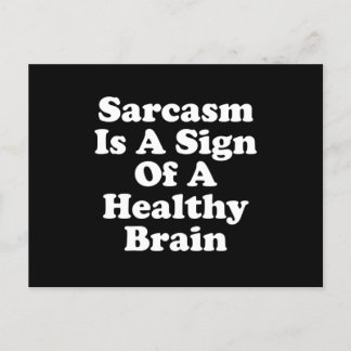 Postal Sarcasm Is A Sign Of A Healthy Brain