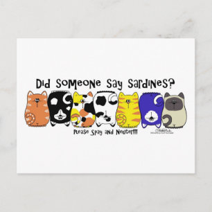 Postal Sardine Cats