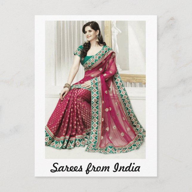 Postal Sarees de India (Anverso)