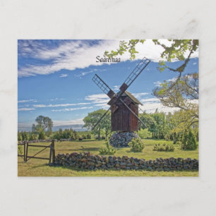 Postal Saremaa, isla de Estonia,