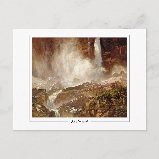 Postal Sargent John Singer #100-2 - Bella Artes (Anverso)