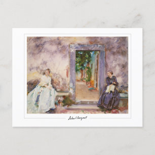 Postal Sargent John Singer #171-2 - Bella Artes