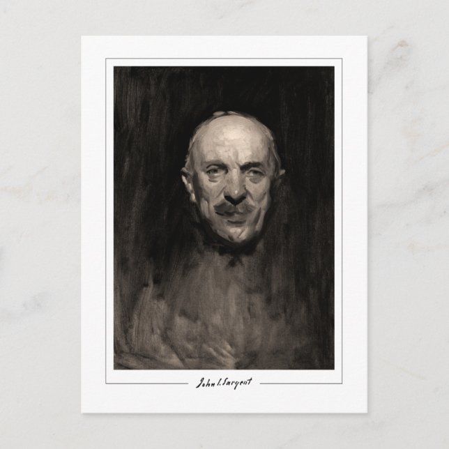 Postal Sargent John Singer #283-2 - Bella Artes (Anverso)