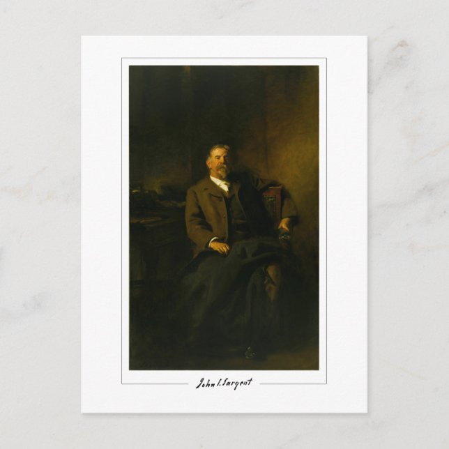 Postal Sargent John Singer #466-2 - Bella Artes (Anverso)