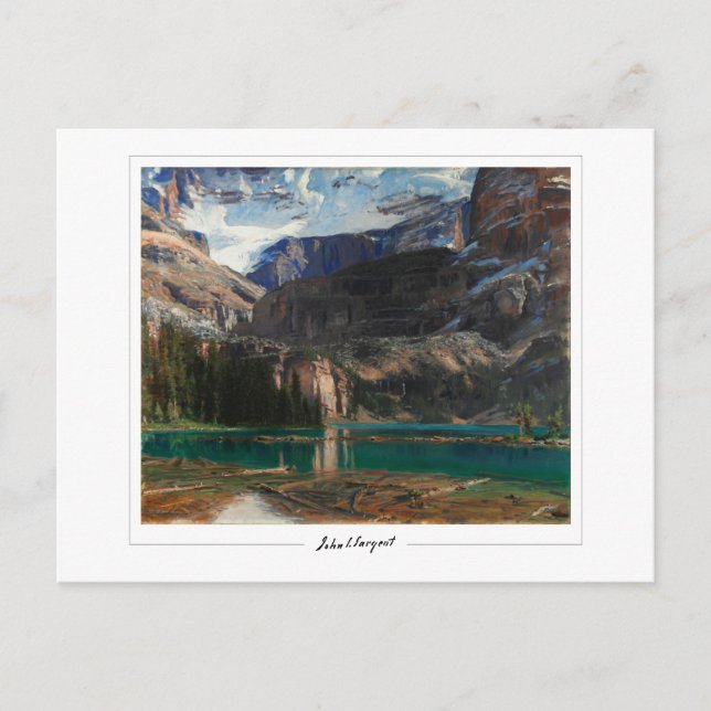 Postal Sargento John Singer #11-2 - Bella Artes (Anverso)