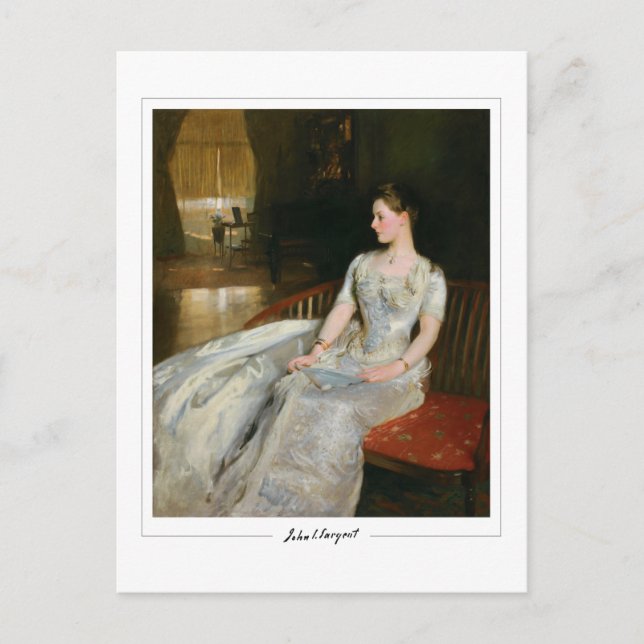 Postal Sargento John Singer #2-2 - Bella Artes (Anverso)