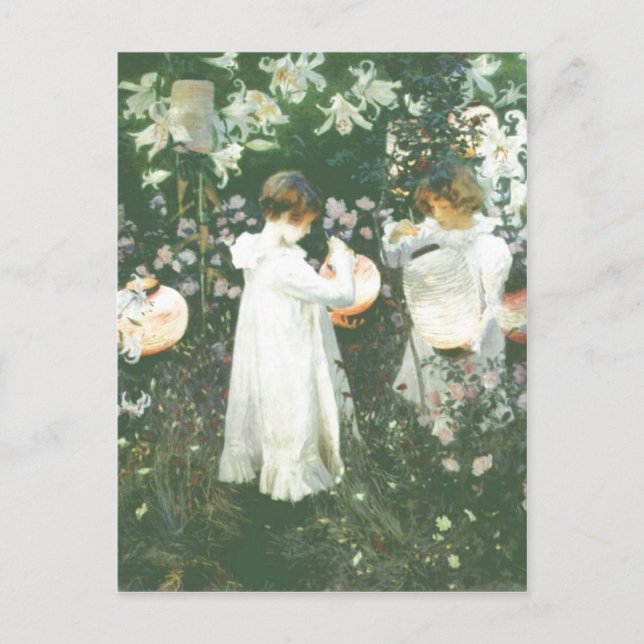 Postal Sargento John Singer Sargent, Sargent de John Sing (Anverso)