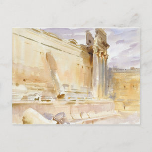 Postal Sargento John Singer - Templo de Bacchus, Baalbek