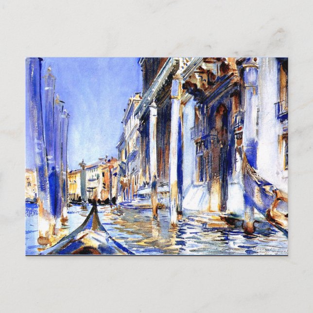 Postal Sargento - Vista del Gran Canal (Anverso)