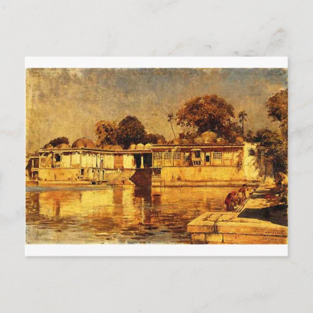 Postal Sarkeh, Ahmedabad, Indi de Edwin Lord Weeks (Anverso)