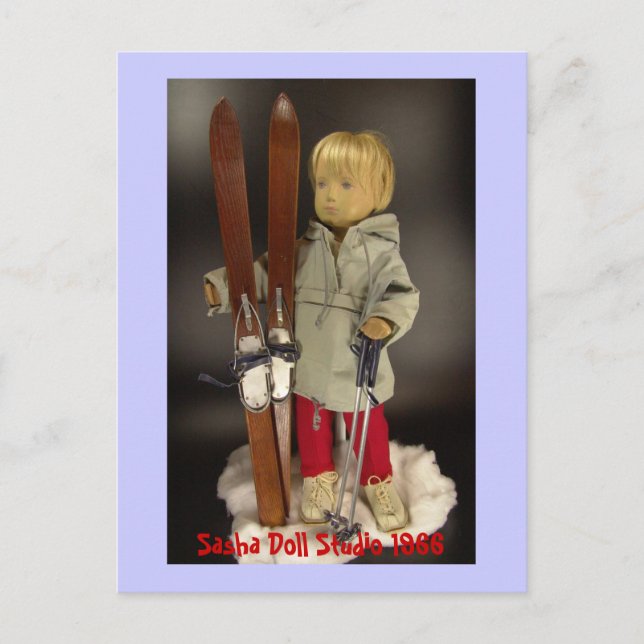 Postal Sasha Studio Puppe Postkarte (Anverso)