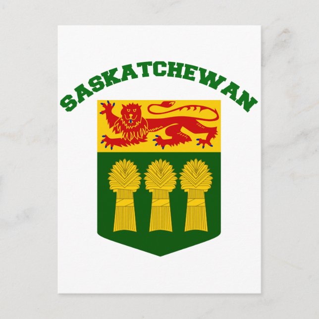POSTAL SASKATCHEWAN (Anverso)