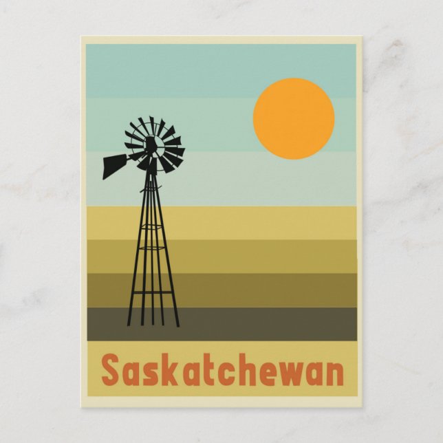 Postal Saskatchewan Canada (Anverso)