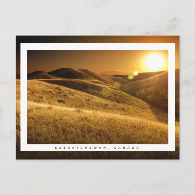 Postal Saskatchewan (Canadá) (Anverso)