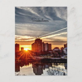 Postal Saskatoon Sunset