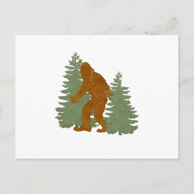 Postal Sasquatch (Anverso)