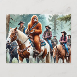 Postal Sasquatch disfruta de una travesía grupal