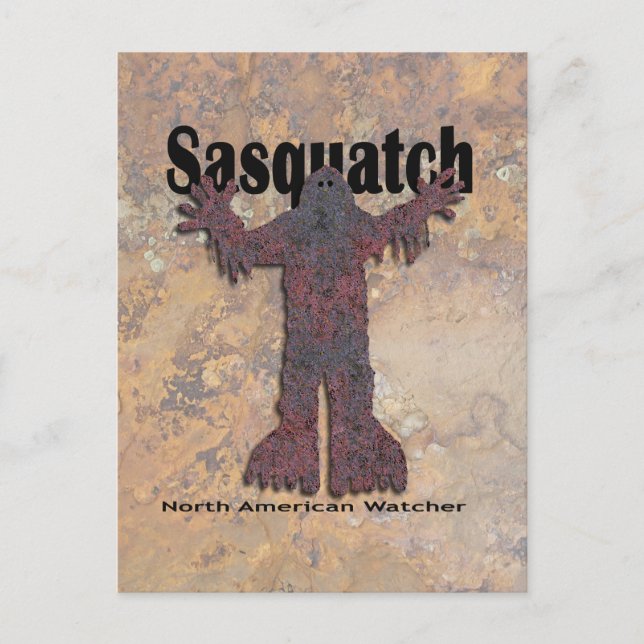 Postal Sasquatch Watcher (Anverso)