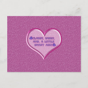 Postal Sassy Heart
