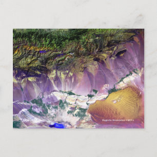 Postal satelital de las montañas de Bagoda