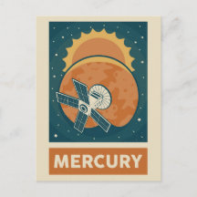Satélite de galaxia Mercury Retro