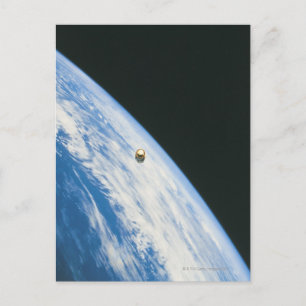 Postal Satélite en órbita