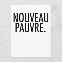 Sátira de Nouveau Pauvre de Moda sobre el Estilo d
