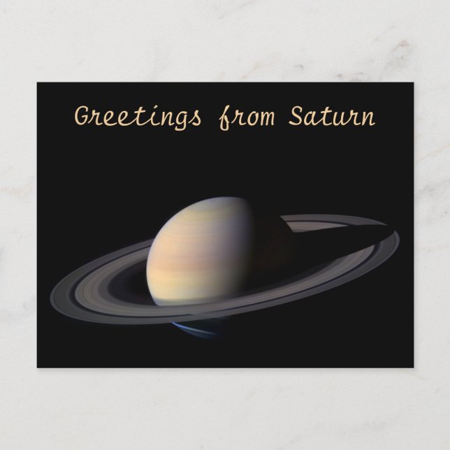 Postal Saturn (Anverso)