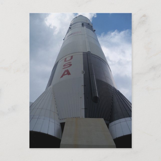 Postal Saturn V (Anverso)
