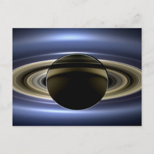 Postal Saturno - El día en que sonrió la Tierra