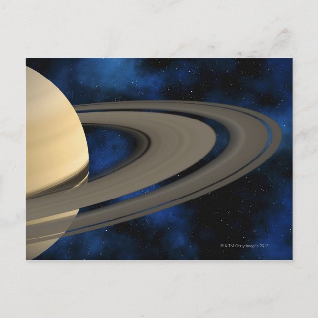 Postal Saturno planeta 2 (Anverso)