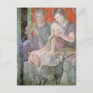 Postal Satyr y Nymph