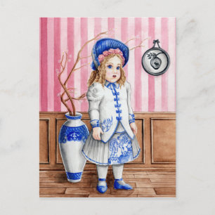 Postal Sauce azul Bru