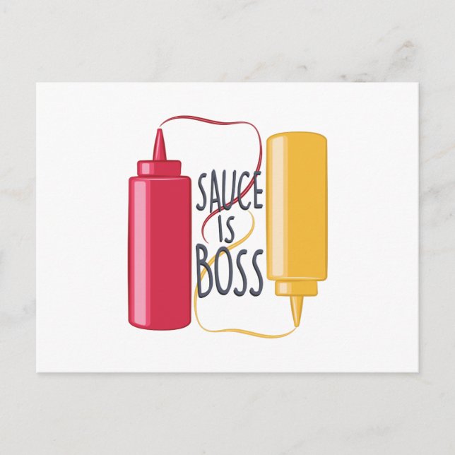 Postal Sauce is Boss (Anverso)