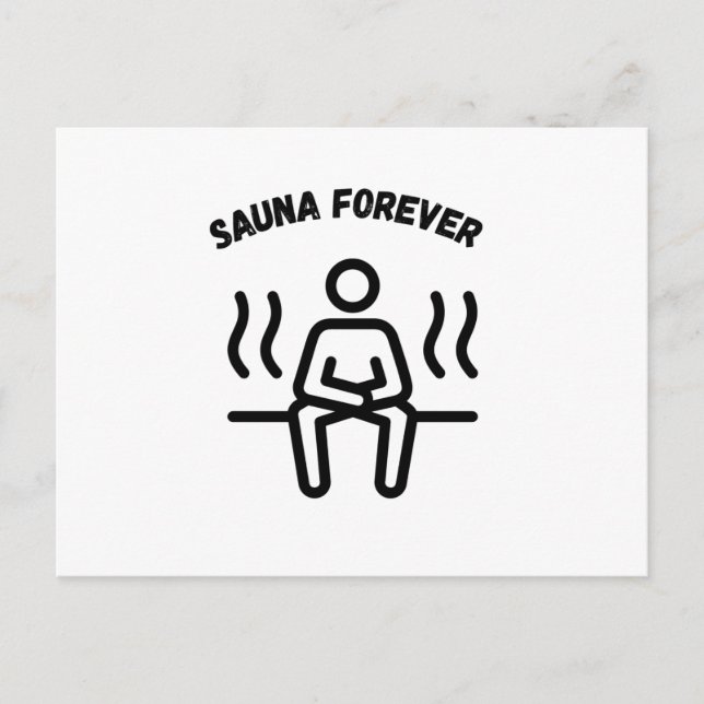 Postal Sauna Sauna Forever Saunas (Anverso)