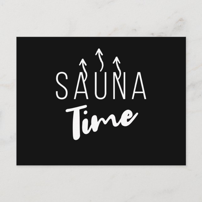 Postal Sauna TIme Wellness (Anverso)