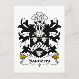 Postal Saunders Family Crest