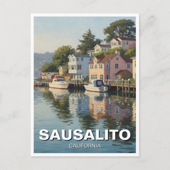 Postal Sausalito California (Anverso)