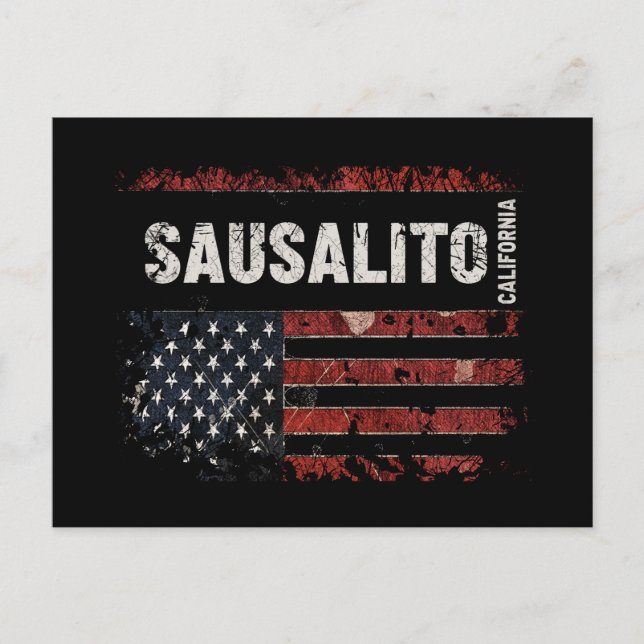 Postal Sausalito California (Anverso)