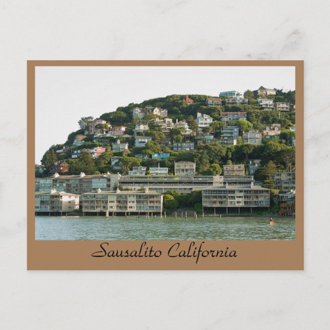 Postal Sausalito California (Anverso)