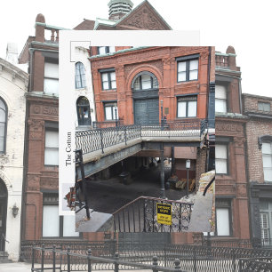 Postal Savannah Cotton Exchange Fotografía de Georgia