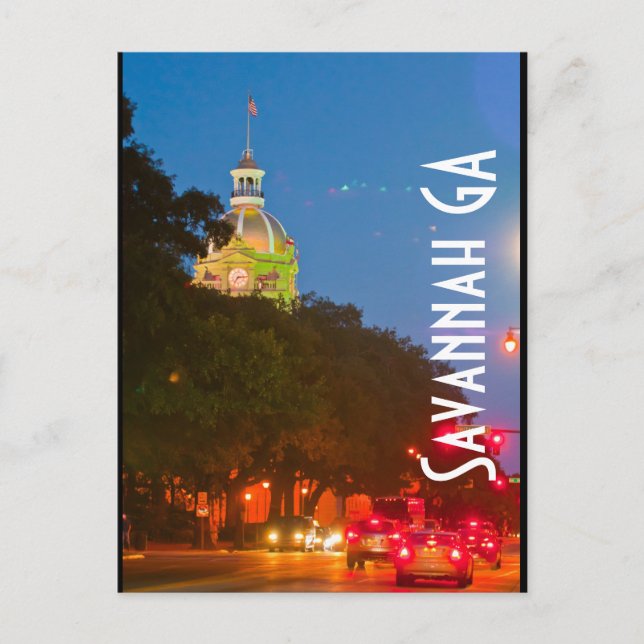 Postal Savannah GA (Anverso)