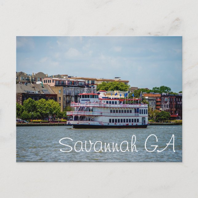Postal Savannah GA (Anverso)