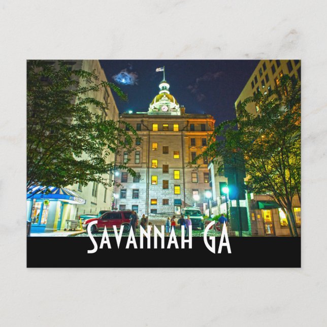 Postal Savannah GA (Anverso)