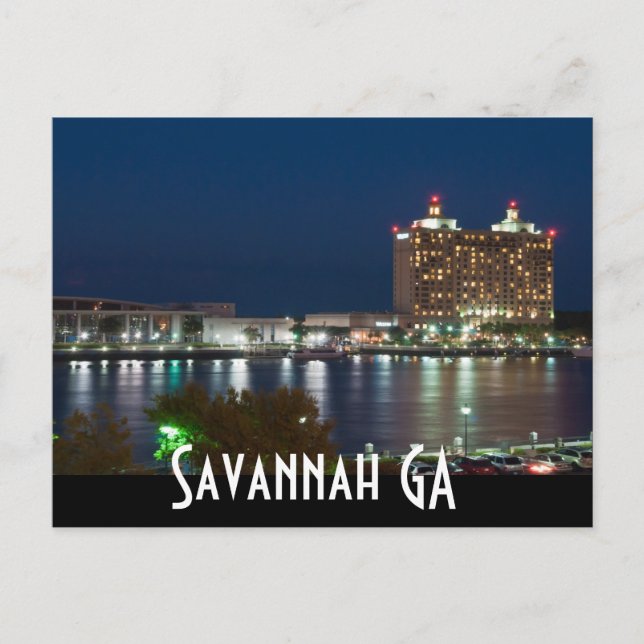 Postal Savannah GA (Anverso)