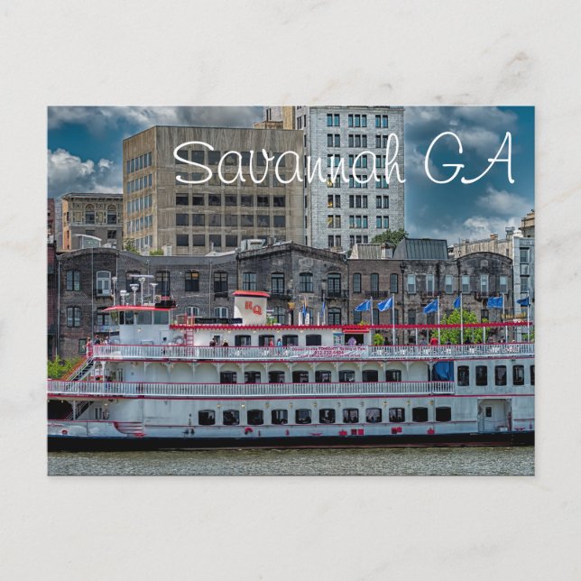 Postal Savannah GA (Anverso)