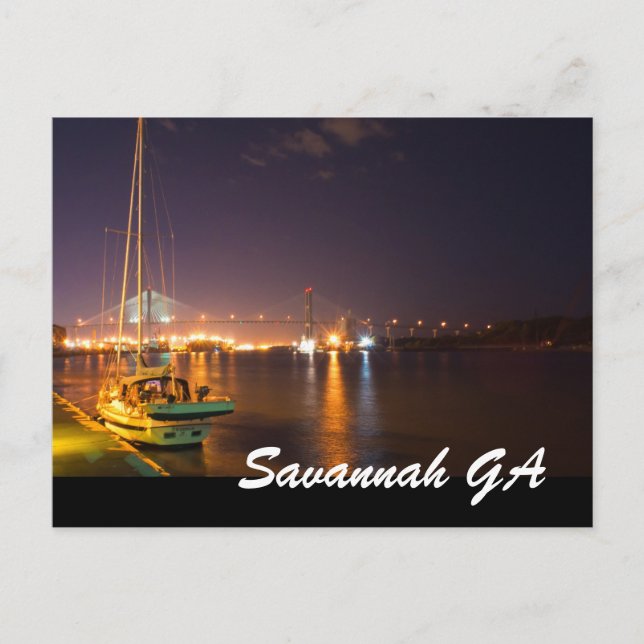 Postal Savannah GA (Anverso)