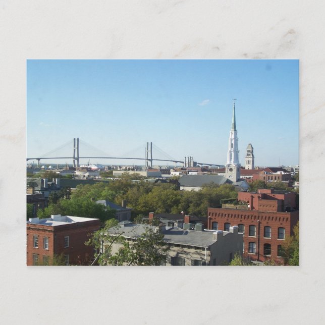 Postal Savannah Georgia (Anverso)