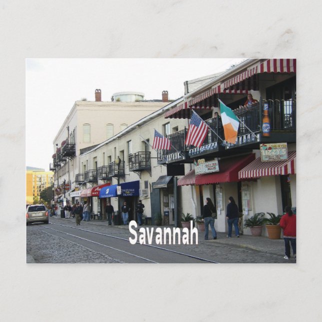 Postal Savannah Georgia GA (Anverso)
