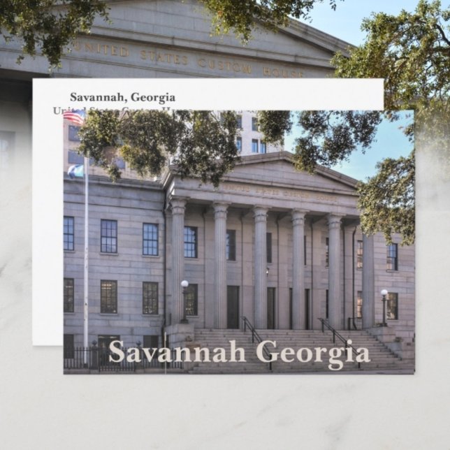 Postal Savannah Georgia Personalizado de EE.UU. fotografí (Subido por el creador)